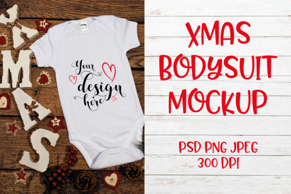 Download Christmas Bodysuit Mockup | Psd Files - Psd files Collection