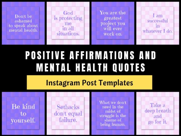 Download Mental Health Affirmations and Quotes - Mental health Collection