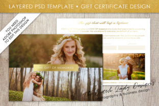 Download Photography Gift Certificate Template - Photo Gift Card - Layered .PSD Files - Design #32 - Psd files Collection