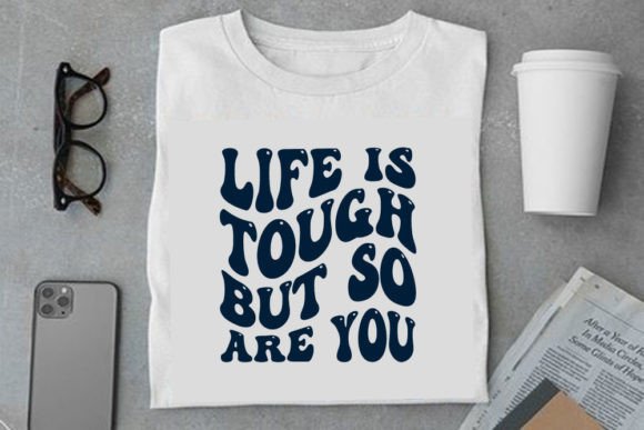 Download Retro Mental Health Design, Life is Toug - Mental health Collection