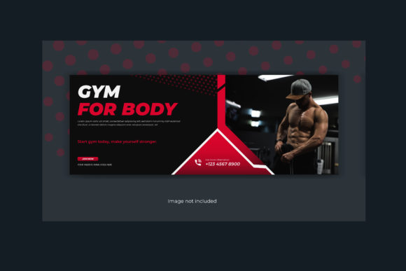 Download Gym Fitness Center Facebook Cover Banner - Fitness center Collection