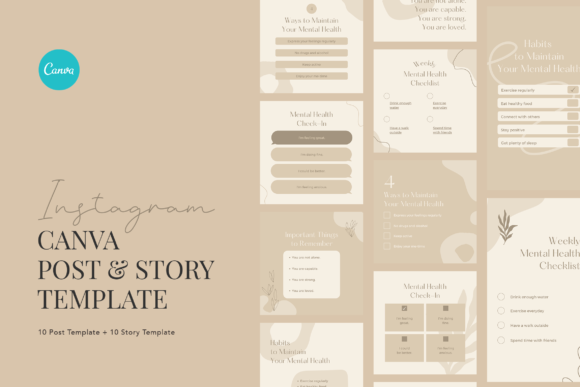 Download Mental Health Tips Instagram Canva - Mental health Collection