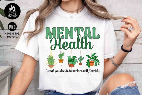 Download Mental Health Plant PNG Sublimation - Mental health Collection