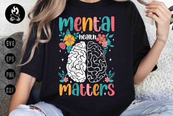 Download Mental Health Brain Split SVG, Brain Svg - Mental health Collection